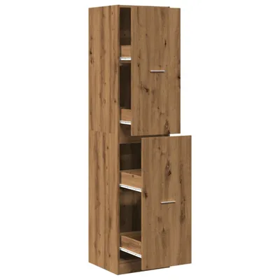 Produktbild von vidaXL Apothekerschrank Artisan-Eiche 40x41x174,5 cm Holzwerkstoff