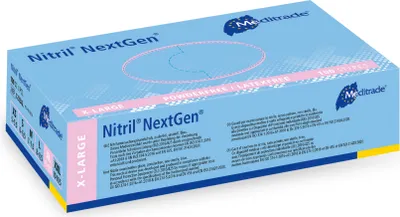 Produktbild von Meditrade Nitril Next Gen | Nitril Handschuhe | 100 Stück | Größe XL
