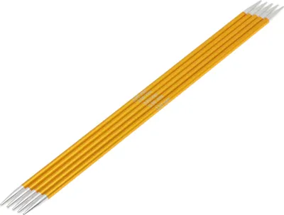 Produktbild von Lana Grossa Knit Pro ZING Strumpfstricknadeln Nadelspiel Aluminium Rainbow 15cm/20 cm Länge Durchmesser 20 cm 3.5 mm