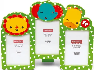 Produktbild von mehrfarbige Holzrahmentiere 36 cm Junior