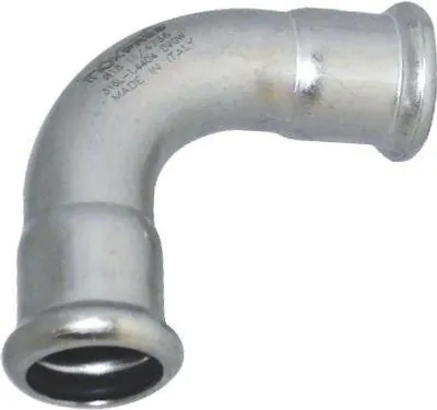 Produktbild von Ellenbogen 90° Ff 54 Edelstahl Abisolzbar