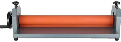Produktbild von Manuelle Laminiermaschine, 750 mm Breite, rutschfeste Gummibasis, Rot