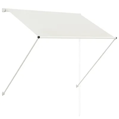 Image de vidaXL Store rétractable 150×150 cm Crème