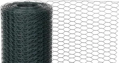 Produktbild von PROREGAL Drahtzaun, Drahtnetz Hex PVC überzogen 20mm, 0,5m, 0,9mm, L-10m,
