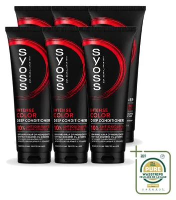 Obrázok produktu pre 6 kusov kondicionéru Syoss Intense Color Deep pre farbené vlasy - 250 ml - balenie