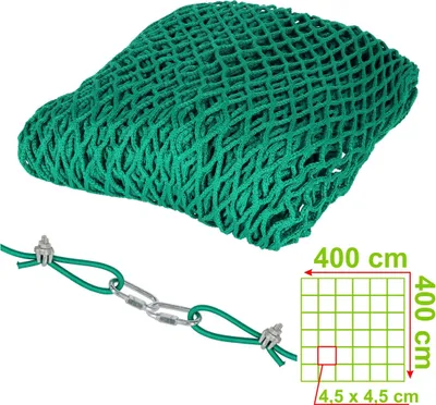 Produktbild von AVERDE Futtersparnetz Heunetz 4,0 x 4,0 m, 4,5 cm Maschenweite