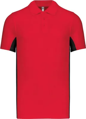 Produktbild von Baumwolle Classics-20.K232 Poloshirt Kariban Gr. 3XL red/black