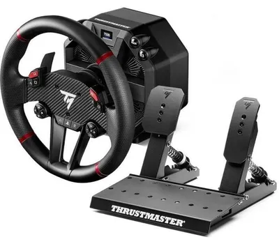 Zdjęcie produktu dla Kierownica i zestaw pedałów Thrustmaster T598 X, napęd bezpośredni Axial, siła sprzężenia zwrotnego 5 Nm, Xbox Series X|S, Xbox One, PC