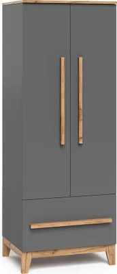 Produktbild von Kinderkleiderschrank Vitalispa Malia Grau/Artisan 70 x 186.8 cm, Model 58335