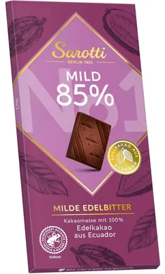 Produktbild von Sarotti Mild 85% Milde Edelbitter 100g