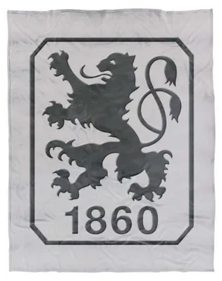 Produktbild von TSV 1860 München Veloursdecke Emblem