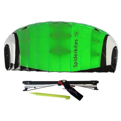 Produktbild von Lenkmatten Spiderkites Skipper 1.8 10029 Grün 240 x 88 cm