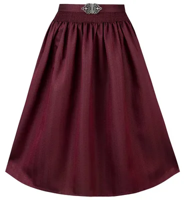 Produktbild von Dirndlschürze Adelaide 70cm Rocklänge bordeaux 34-38