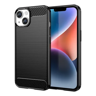 Obrázek produktu pro Ohebné karbonové pouzdro pro iPhone 14 Plus, černé