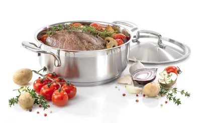 Produktbild von Karl Krüger Rhodos, 1,7 l, Edelstahl, Keramik, Gas, Halogen, Induktion, Versiegelte Platte, Edelstahl, Edelstahl, Edelstahl