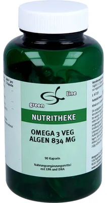 Image de Omega 3 Veg Algae 834mg, 90 Capsules KAP