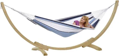 Immagine prodotto di Amaca Amazonas e telaio Apollo Set navy 210 x 140 cm; colorato, AZ-6010120