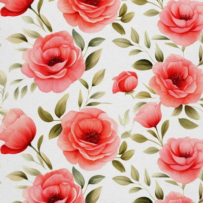 Image de OUTDOOR DECOSTOFFE OXFORD - Blumen - DX2909