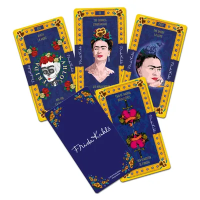 Zdjęcie produktu dla Karty tarota Fournier Frida Kahlo