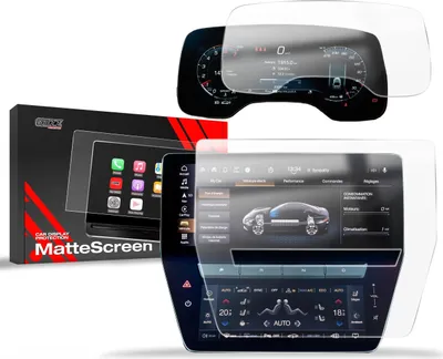 Immagine prodotto di Pellicola opaca per display auto 2in1 per Maserati Grecale (2023-2025), Grizz Protector