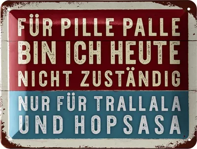 Produktbild von LANOLU Retro Blechschild Sprüche Schild Poster aus Metall mit Zitat, Geschenke Freundinnen, Shabby Deko Deko, vintage Metallschild 15x20cm