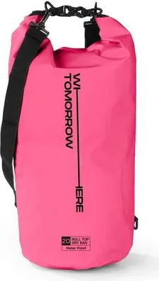 Immagine prodotto di Borsa impermeabile in PVC Where Tomorrow - Modello 02 - 20 litri - rosa