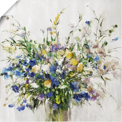 Produktbild von ARTland Poster Wildblumenstrauß Größe: 40x40 cm