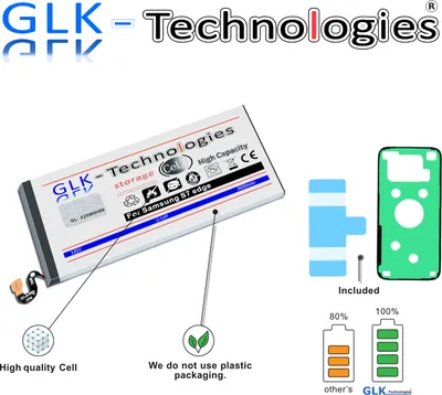 Produktbild von GLK-TECHNOLOGIES Samsung Galaxy S7 EDGE S 7 EDGE AKKU Battery Ohne Set
