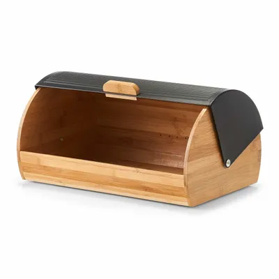 Zdjęcie produktu dla Zeller Present 25365, Okrągły, Czarny, Drewno, Metal, Drewno, 390 mm, 270 mm, 190 mm