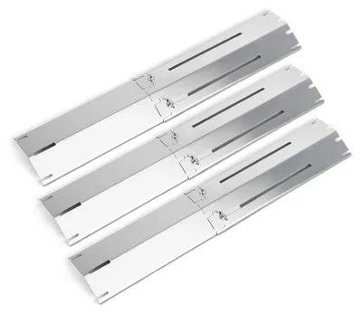 Imagen del producto de Cubierta universal para parrillas de gas, de 30-53 cm, con protector de acero inoxidable