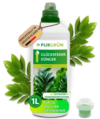 Produktbild von Purgrün Glücksfeder-Dünger 1 Liter