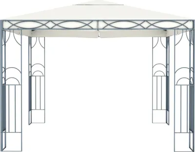 Obrázok produktu pre vidaXL Pavilón 300 x 300 cm krémová biela