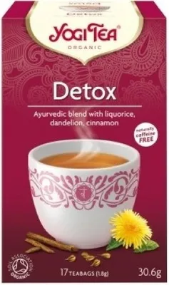 Obrázek produktu pro Yogi Tea®Ajurvédský čaj Detox (17ks), 11597