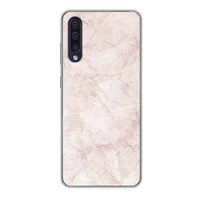 Produktbild von MuchoWow® Handyhülle Schutzhülle Hülle für Samsung Galaxy A50 Marmor - Rosa - Schick Silikon Softcase Handy Hülle - Mobiltelefonhülle