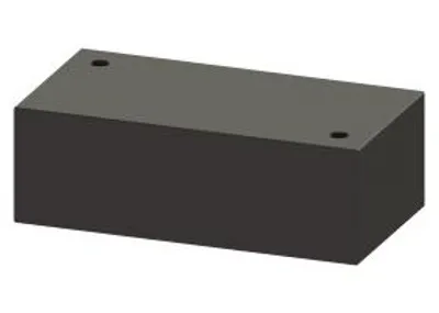 Produktbild von KESSEL Abstützung aus schwarzem Kunststoff, 135 mm, für Schlammentsorgung, 680511