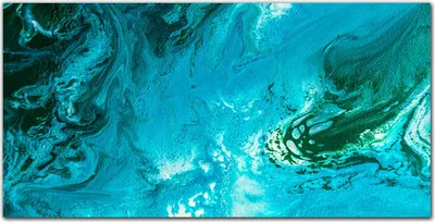 Produktbild von Coloray Bild aus Leinwand 120x60 Leinwand Dekoration - Meereswellen