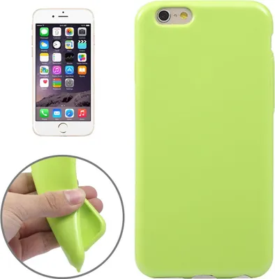 Produktbild von Apple iPhone 6 Handy Hülle TPU Grün