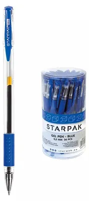Produktbild von Starpak GEL PEN Gel-Tintenroller blau Office 0,5mm