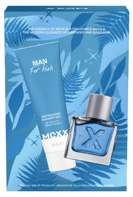 Zdjęcie produktu dla Mexx Gift Pack Man EDT 30 ml Żel pod prysznic 50 ml Zestaw dla mężczyzn