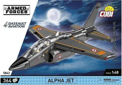 Image de Cobi Armed Forces 5842 Alpha Jet Armée de l'air française 5842