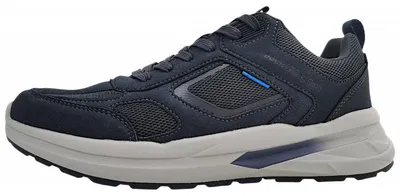 Image de Dockers par Gerli : chaussures pour hommes, chaussures de loisirs, chaussures de sport à lacets, couleur gris, style décontracté