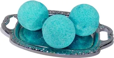 Produktbild von 3 Einseifer Badekugeln für Kinder BLAU