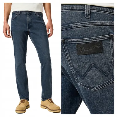 Produktbild von Wrangler | GREENSBORO W31 L34 Herren-Jeans mit geradem Schnitt
