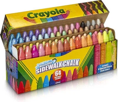 Obrázok produktu pre Crayola Crayola - Stopercentná farba - 64 kvapiek Intense Kleuren - Gemakkelijk Te Wassen