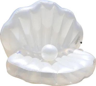 Zdjęcie produktu dla Pływak basenowy dla dzieci Giant Muschelschale mit Perlenschwimmbett