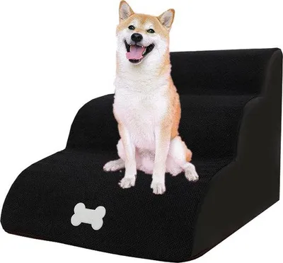 Produktbild von Famanu Haustierleiter Hundetreppe - Antislip Design für kleine und große Hunde