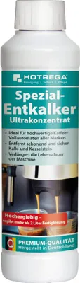Produktbild von HOTREGA Spezial-Entkalker Ultrakonzentrat - Kaffeemaschine entkalken Entkalker für Kaffeevollautomaten