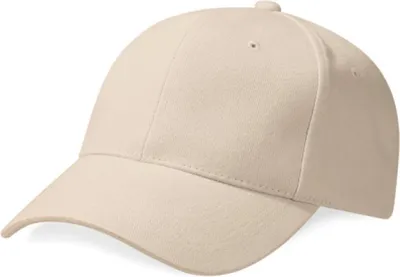 Image de Beechfield B65 | Pro-Style Heavy Brushed Coton Cap / Casquette / Bonnet / Chapeau - Couleur : Stone - Taille : One Size