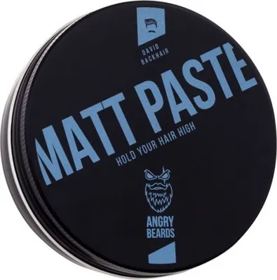 Obrázek produktu pro Matt Paste krém na vlasy David Backhair pro muže 100 - Angry Beards