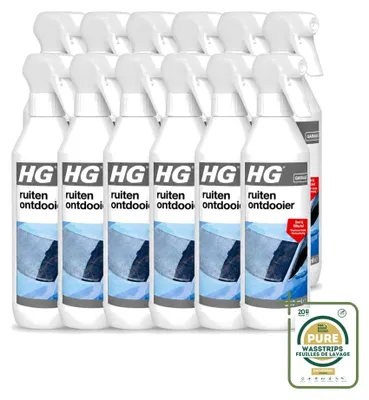 Produktbild von 12 x HG Scheibenenteiser Spray - 500 ml - Vorratspackung - 12 Stücke